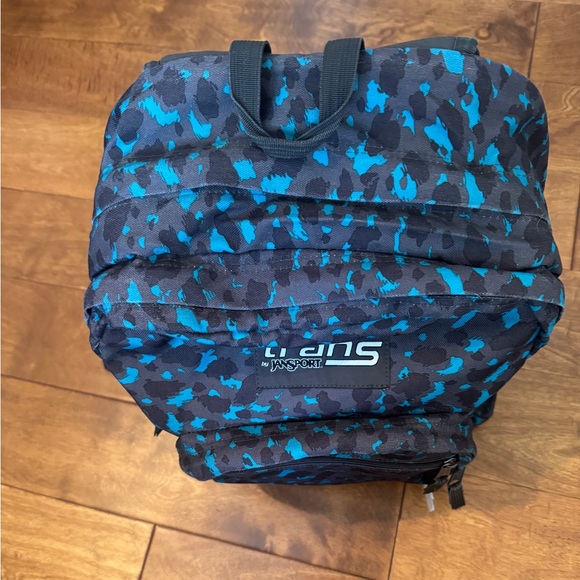 Trans by Jansport teal camo backpack - Picture 4 of 9